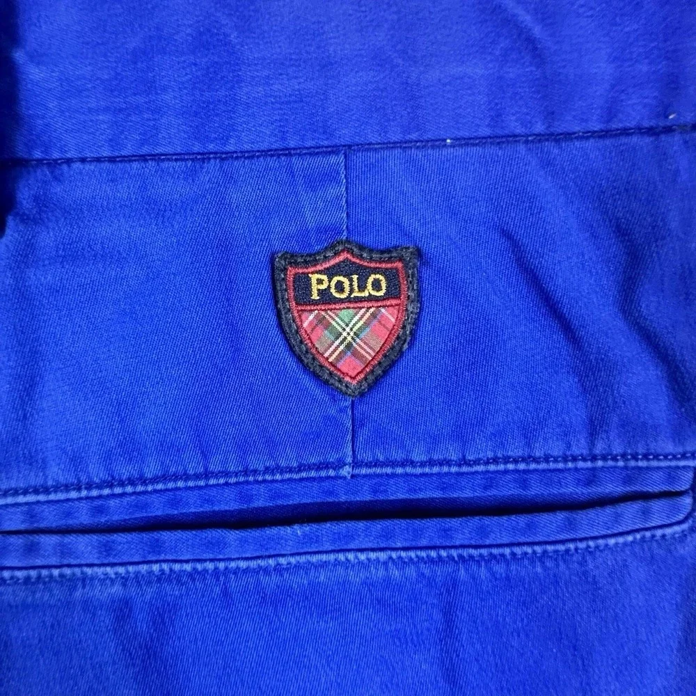 Polo Golf Twill Chino Shorts Mens 35 Blue‎